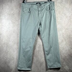 Mavi‎ Matt Relaxed Straight Leg Jeans Mens Size 40X30 Gray Denim Casual Everyday